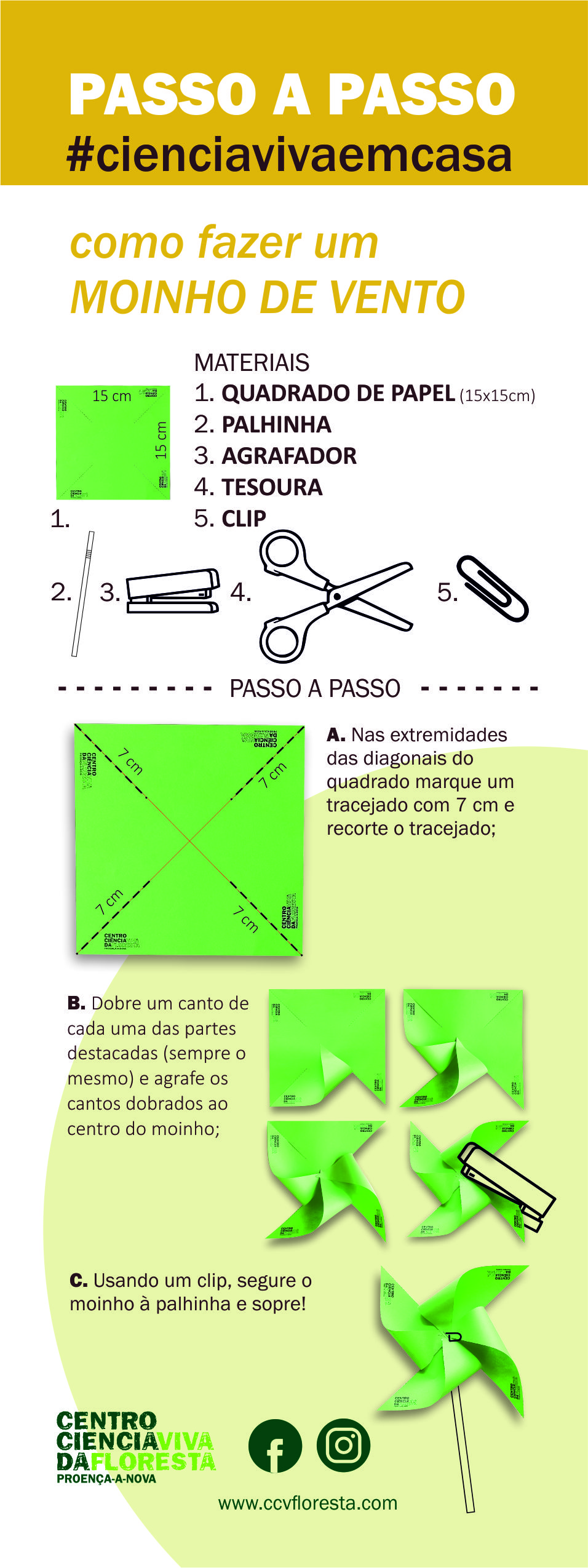 Como Fazer um Moinho de Vento