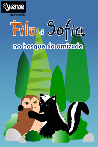 Filo e Sofia no Bosque da Amizade