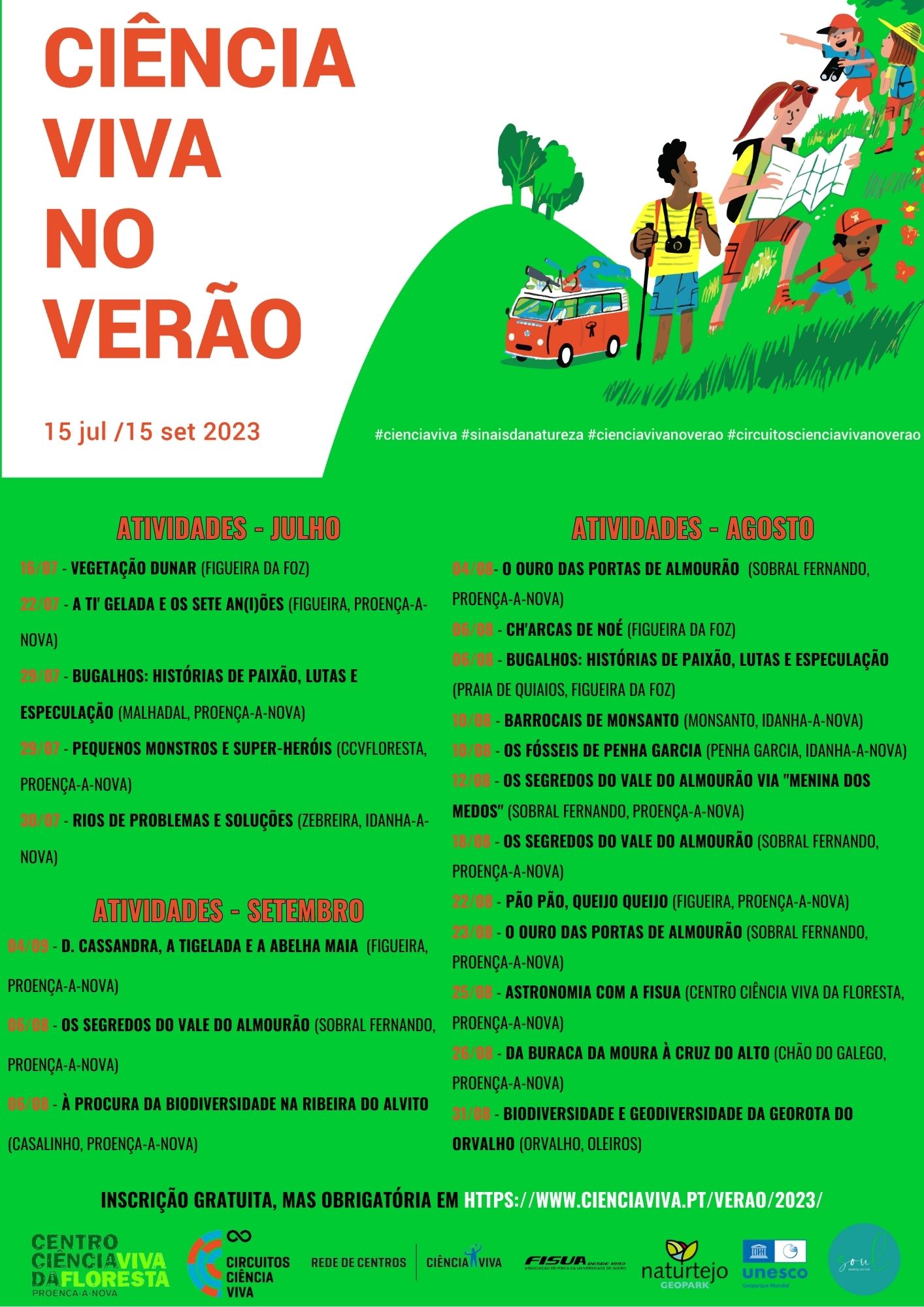 atividades ciencia viva no verao