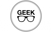 Crachá 58mm: Geek